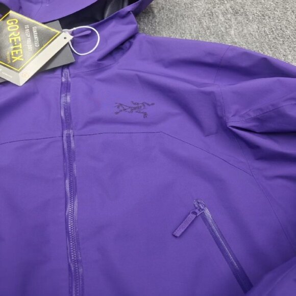 Arc'teryx Vibrant Purple Hooded Jacket - Picture 3 of 3